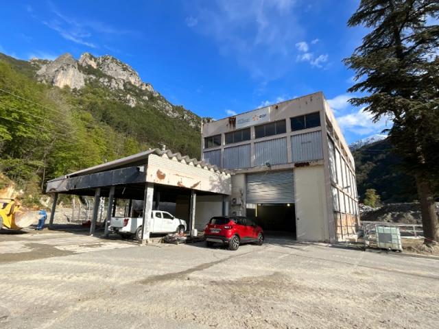 USINE HYDROELECTRIQUE à ROQUEBILLIERE (06)